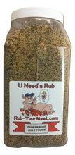 Load image into Gallery viewer, RYM Prime Rib & Roast Rub- 6 Pounds - Resealable w/ Handle - Shipping Included