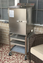 Load image into Gallery viewer, SmokinTex Stainless Steel Smoker Cart for Models 1100 and 1400
