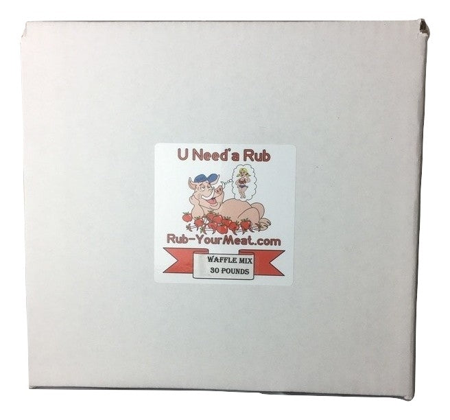 Butter Vanilla Flavored Waffle Mix (30 Pounds) Long Shelf Life (FREE Freight)