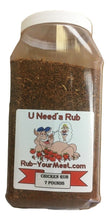 Load image into Gallery viewer, RYM Chicken &amp; Poultry Rub- 6 Pounds - Resealable w/ Handle - Shipping Included
